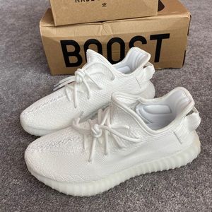Adidas YEEZY BOOST 350 V2 White Cream Men Size 7.5